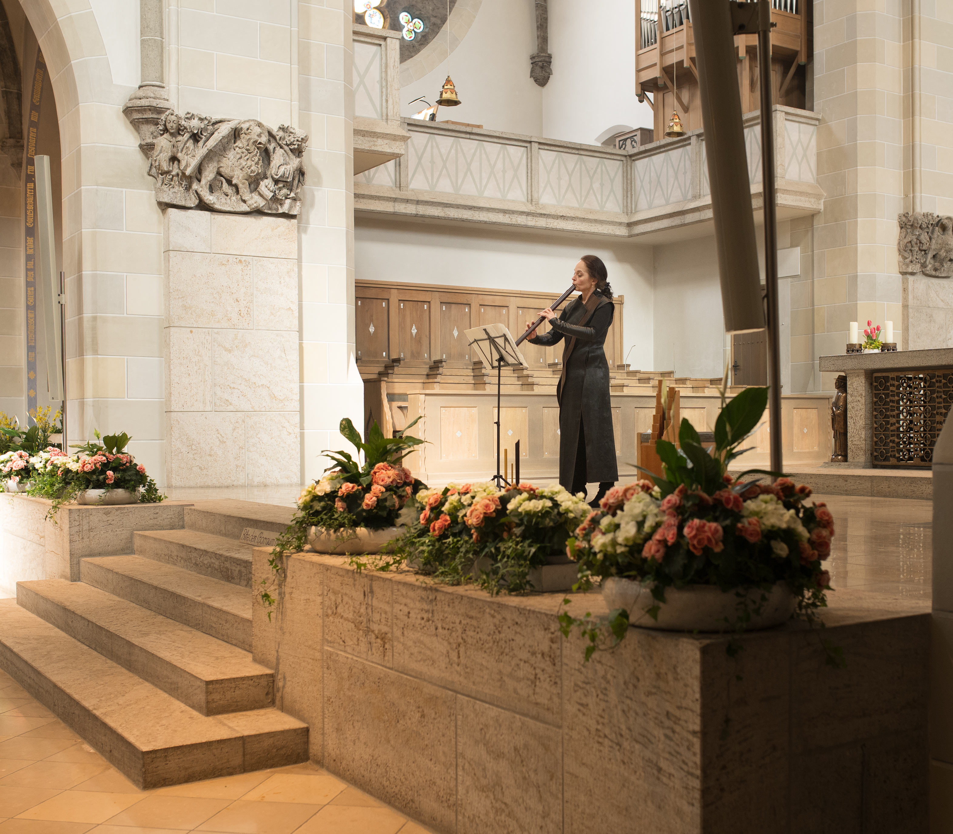 Konzert,  Agnes Blanche Marc, Helene von Rechenberg, St Ottilien